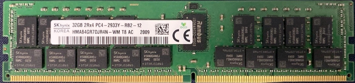 SK Hynix 32GB DDR4-2666 ECC Registered Memory